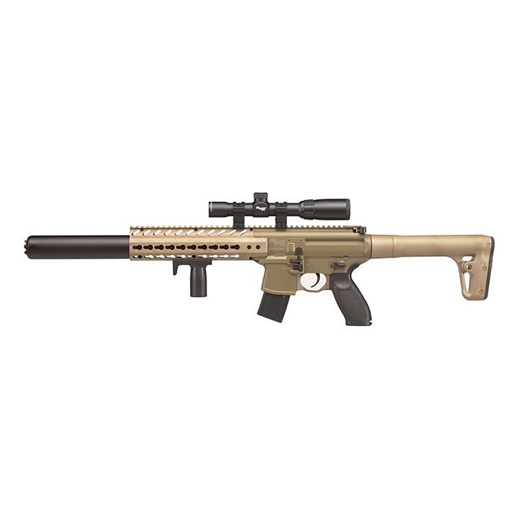 Sig Sauer MCX Air Rifle FDE with SIG 14X24 Scope Blue Fieldsports